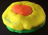 Play-Doh model of a laccolith