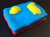 Play-Doh model of erosional remnants
