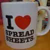 Spreadsheet Mug